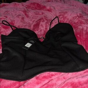 Fashion Nova Black Women's Bra